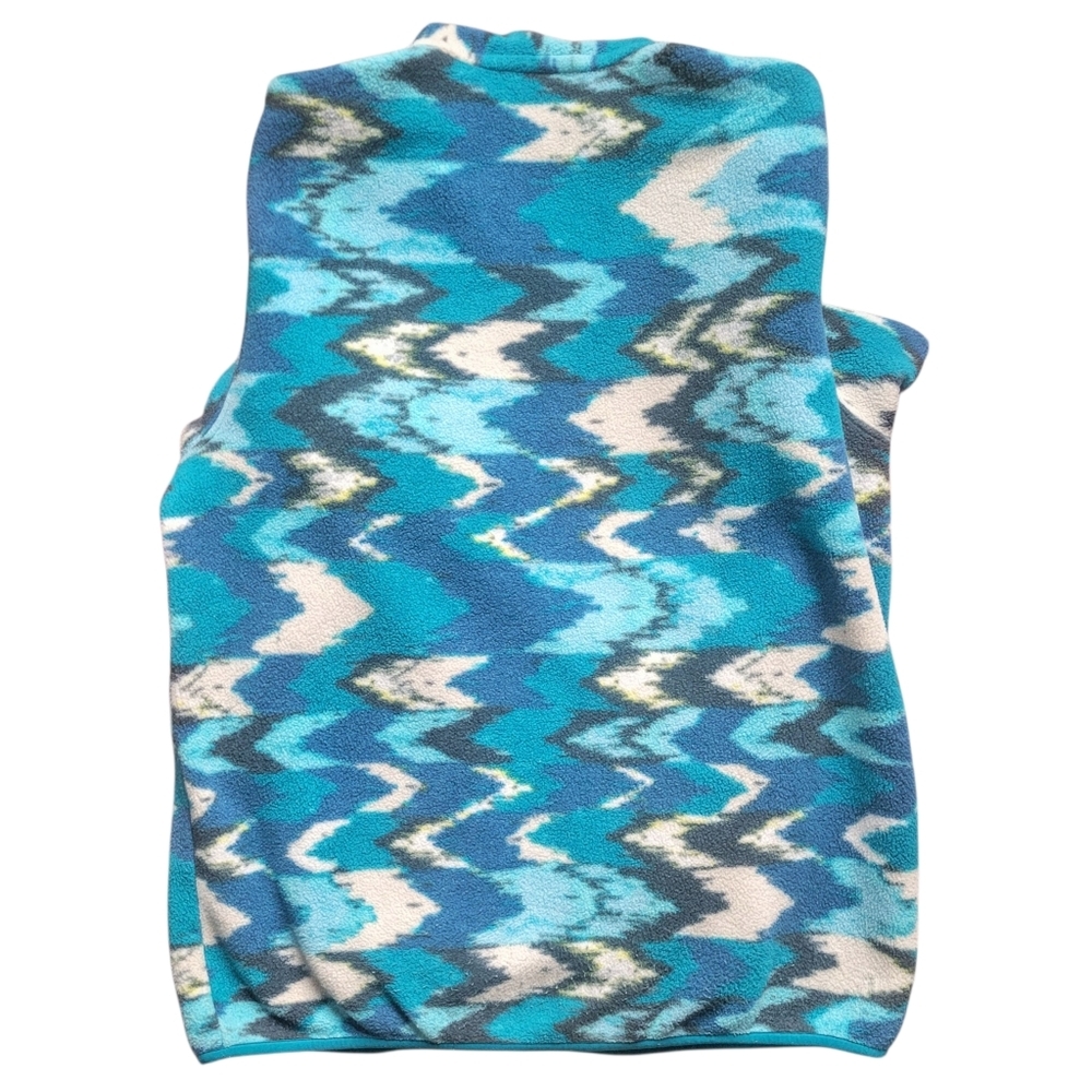 Patagonia // M's Lightweight Synchilla Snap-T Fleece Pullover / L / Trout Waves - Picture 6 of 8